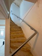 RVS trapleuningen, Doe-het-zelf en Verbouw, Ladders en Trappen, Ophalen, Zo goed als nieuw, Minder dan 2 meter