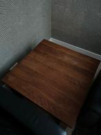 Massief kersenhouten bijzettafel 80 x 80, Vierkant, Zo goed als nieuw, 75 cm of meer, Hout