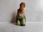Kerststalfiguur Jozef 10 cm. no. 23.010 Atelier Lumen Venlo, Ophalen of Verzenden, Zo goed als nieuw, Beeld(je), Christendom | Katholiek