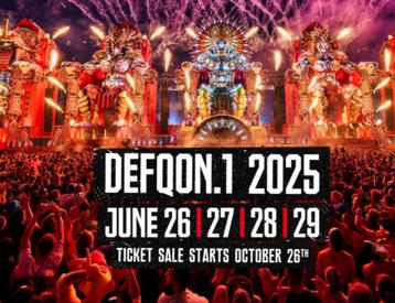 Defqon 1 Sunday Zondag Ticket (No personalisation) beschikbaar voor biedingen