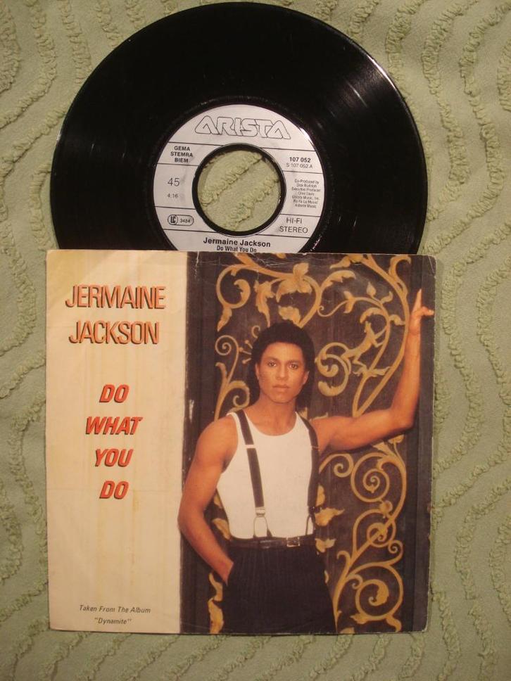 Jermaine Jackson 7" Vinyl Single: ‘Do what you do’ Michael, Cd's en Dvd's, Vinyl Singles, Gebruikt, Single, Pop, 7 inch, Ophalen of Verzenden