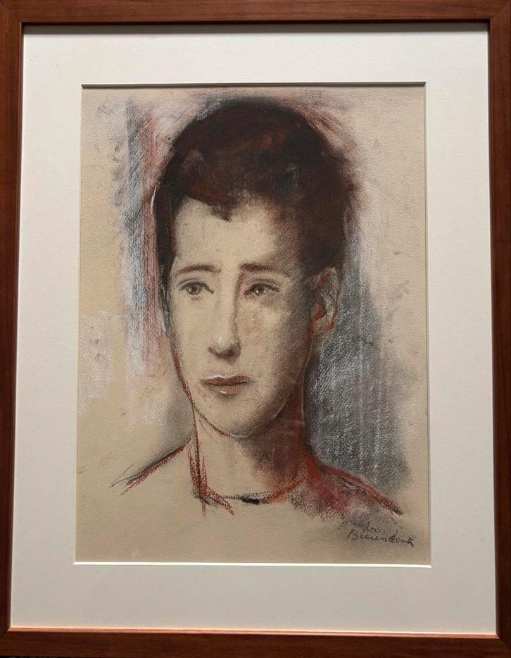 Vrouwelijk portret door Theo Beerendonk, Antiek en Kunst, Kunst | Schilderijen | Klassiek, Ophalen