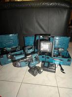 Makita 18 V set in 3 systainer’s en lamp, Doe-het-zelf en Verbouw, Ophalen, Zo goed als nieuw
