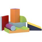 Speelkussenset 7 delig | Zachte bouwstenen | Foam Blokken mo, Ophalen of Verzenden, Nieuw, Overige typen