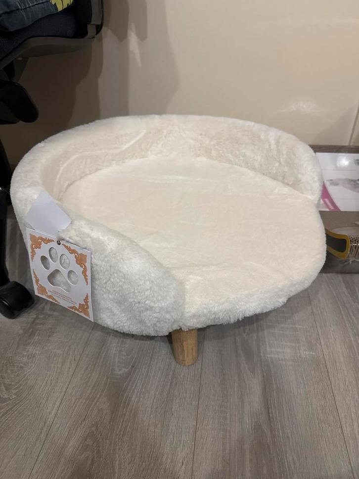 Luxe Kattenmand - Comfortabel en Stijlvol!, Huis en Inrichting, Zitzakken, Nieuw, Overige typen, Wit, Ophalen of Verzenden