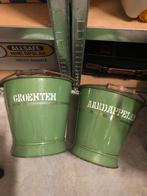 Zeer mooie aardappel en groenten emmers, Antiek en Kunst, Antiek | Emaille, Ophalen