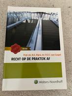 Recht op de praktijk af, Boeken, Ophalen of Verzenden, Alpha, Zo goed als nieuw, HBO