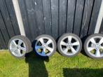 Z.G.A.N 4 zomerbanden+velg 7.9MM profiel. 205/45 R17, Auto-onderdelen, 205 mm, Nieuw, 17 inch, Banden en Velgen