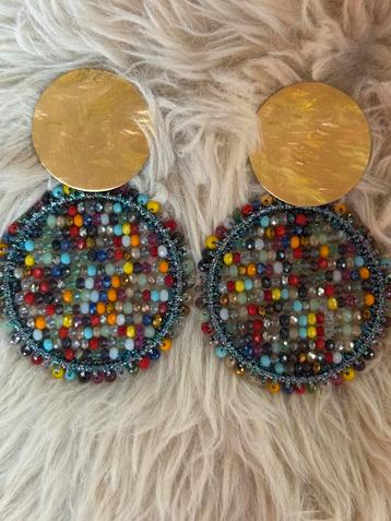 Lott Gioielli oorbellen Isabella circle statement multicolor beschikbaar voor biedingen