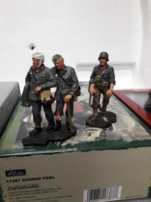 TINNEN WW2 SOLDATEN SETS van W.BRITAIN & THOMAS GUNN in OVP, Verzamelen, Militaria | Tweede Wereldoorlog, Landmacht, Miniatuur of Beeldje