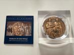 medaille Munt brons Constantinopel 1450 basilica sacrata, Antiek en Kunst, Antiek | Koper en Brons, Ophalen of Verzenden, Brons