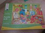 Puzzel sesamstraat 35 stukjes, jumbo, Ophalen of Verzenden, 10 tot 50 stukjes, Gebruikt, 2 tot 4 jaar