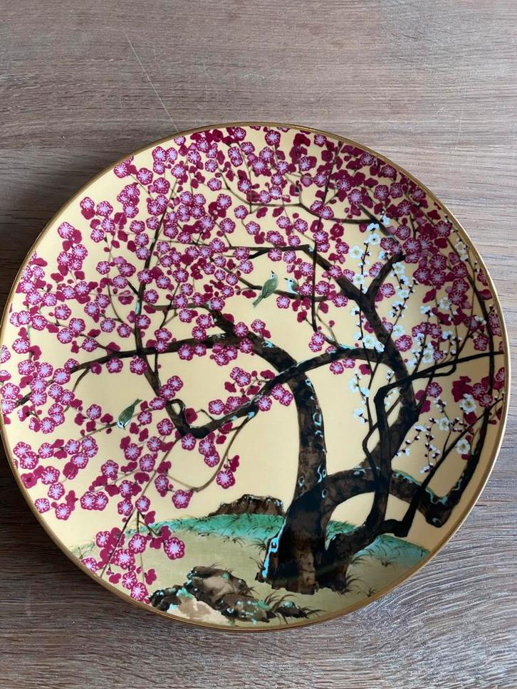 Franklin Porselein 'Kisaragi' Bord, Antiek en Kunst, Antiek | Wandborden en Tegels, Ophalen of Verzenden