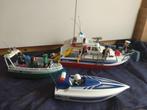 Boot, douaneboot, reddingsboot, politieboot, Kinderen en Baby's, Speelgoed | Playmobil, Ophalen of Verzenden, Zo goed als nieuw