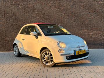 Fiat 500C 0.9 2011 Wit Airco Cabrio beschikbaar voor biedingen