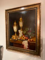 Schilderij stilleven schilderij incl houten lijst, Ophalen of Verzenden