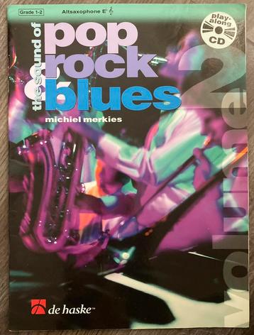 The Sound of POP ROCK BLUES 2 Alto Saxophone - M. Merkies beschikbaar voor biedingen