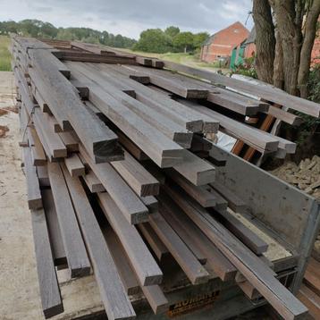Partij Basralocus hardhouten regels latten balkjes beschikbaar voor biedingen