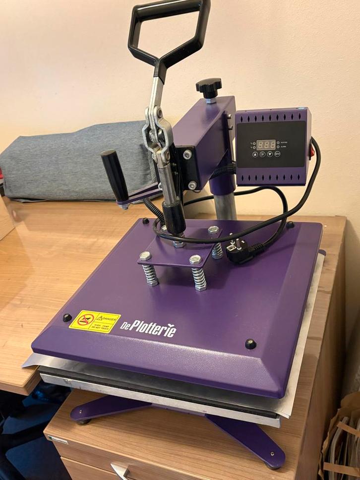 De Plotterie Warmtepers, Hobby en Vrije tijd, Kledingapplicaties en Hotfix, Ophalen