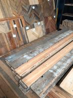 Oude grenen planken een zijde geschaafd (Oud hout), Ophalen, Gebruikt, 180 tot 250 cm, Planken