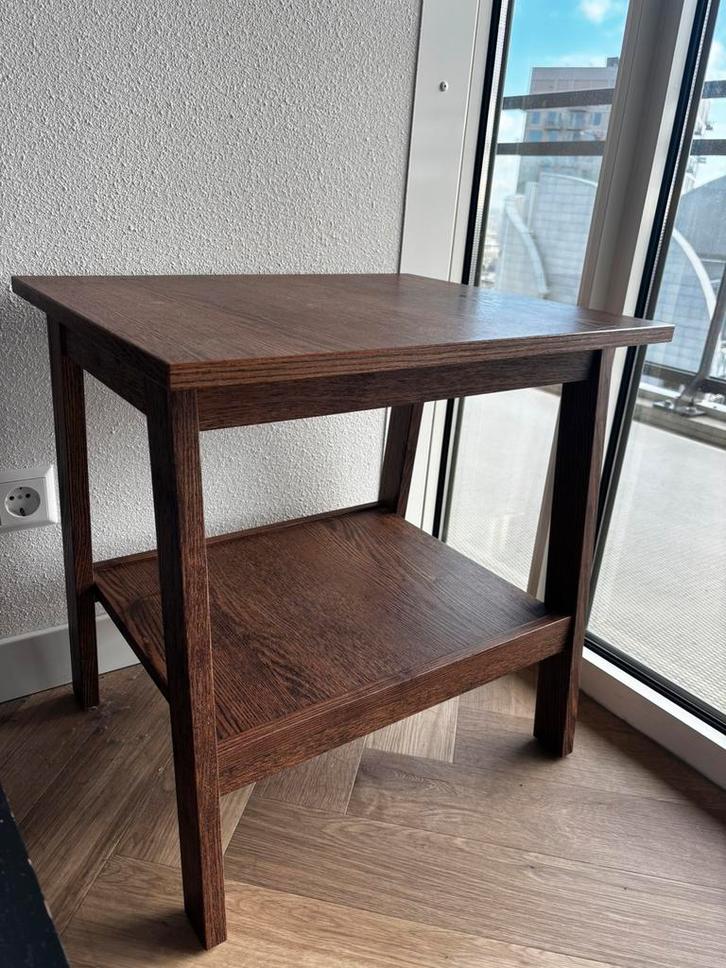 Two (2) IKEA LUNNARP Bijzettafels, Huis en Inrichting, Tafels | Bijzettafels, Zo goed als nieuw, Rond, 45 tot 60 cm, Minder dan 55 cm