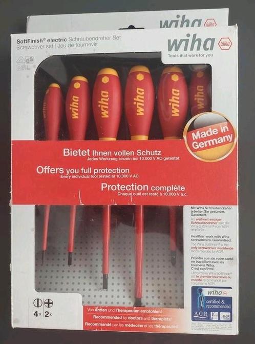Wiha SoftFinish Electric Schroevendraaierset 6 delig - nieuw, Doe-het-zelf en Verbouw, Gereedschap | Handgereedschap, Nieuw, Ophalen of Verzenden