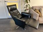 De Toekomst Relaxfauteuil Zwart Leer M L Elektrische Gea Lux, Minder dan 50 cm, Minder dan 75 cm, Leer, Ophalen of Verzenden