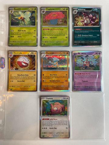 Pokemon Scarlet&Violet MEW 151 Holo (prijs is per stuk) beschikbaar voor biedingen