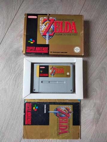 Super Nintendo The Legend of Zelda A Link to the Past Boxed beschikbaar voor biedingen