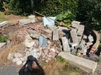 Klinkers, keien, betonbanden, puin, Tuin en Terras, Tegels en Klinkers, Ophalen, Gebruikt, Beton, Klinkers