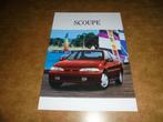 brochure Hyundai Scoupe  1994, Ophalen of Verzenden, Nieuw, Overige merken
