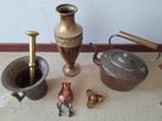 Antieke Bronzen & Koperen Collectie, Antiek en Kunst, Antiek | Koper en Brons, Ophalen of Verzenden, Brons