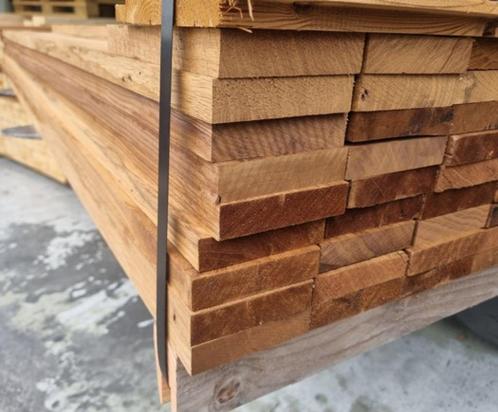 178 meter hardhouten planken 2.2x9.5 cm - nr: HP42, Tuin en Terras, Palen, Balken en Planken, Nieuw, Planken, Hardhout, Ophalen