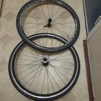 28 Inch racefiets wielenset Achterwiel Met 2 Ketting Tand, Ophalen of Verzenden, Gebruikt, Overige typen