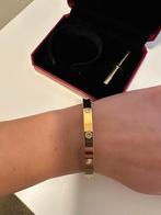 Nieuw gouden Cartier LOVE armband full diamond, Sieraden, Tassen en Uiterlijk, Nieuw, Goud, Staal, Ophalen of Verzenden