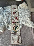 Tegel tableau 75 cm handbeschilderd nieuw, Doe-het-zelf en Verbouw, Tegels, 60 cm of meer, Nieuw, Minder dan 5 m², Wandtegels