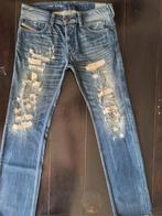 ZGAN CLASSIC DIESEL SAFADO SLIM STRAIGHT DESTROY JEANS 31/32, Kleding | Heren, Spijkerbroeken en Jeans, Ophalen of Verzenden, Zo goed als nieuw