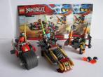 70600 Ninjago, Ninja Bike Chase, met bouwtekeningen, Complete set, Ophalen of Verzenden, Lego, Zo goed als nieuw