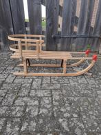 Houten slee - Klassiek model, Kinderen en Baby's, Speelgoed | Buiten | Skelters, Ophalen, Gebruikt, Overige merken