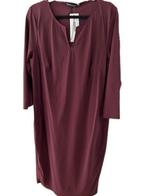 NIEUW Studio Anneloes Simplicity dress XXL 01299 burgundy, Verzenden, Maat 42/44 (L), Nieuw, Onder de knie
