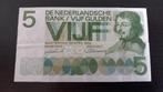 Biljet 5 gulden - 26 april 1966 - Vondel - vijf gulden, Verzenden, 5 gulden, Los biljet