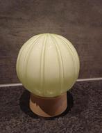 Groene lamp / Antiek / Art Deco / Jugendstil / Thabur, Huis en Inrichting, Lampen | Plafondlampen, Ophalen of Verzenden