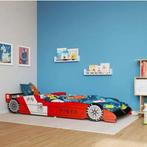 Kinderbed autobed F1 Formule 1 bed raceauto GRATIS BEZORGD!, 85 tot 100 cm, Verzenden, Nieuw, Lattenbodem