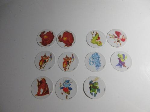 Dungan munten en stickers met bewaarzakje (C1000), Verzamelen, Supermarktacties, C1000, Ophalen of Verzenden