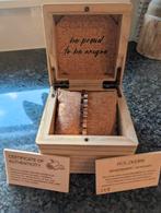 Heren armband Roségoud/Walnoot. Merk Holzkern €50,00, Ophalen of Verzenden, Nieuw, Goud, Zilver