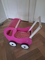 Roze poppenwagen hout Pinolino, Ophalen