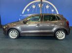 Volkswagen Polo 1.0 75-PK BlueMotion / HIGHLINE - LOUNGE / F, Auto's, Volkswagen, Voorwielaandrijving, Stof, Gebruikt, Zwart