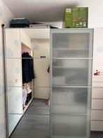 Ikea pax kast met spiegel en schuifdeuren 150x58x201, Huis en Inrichting, Kasten | Kledingkasten, Ophalen, Zo goed als nieuw, 50 tot 75 cm