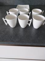 6 koffiekopjes en schotels, Ophalen of Verzenden, Zo goed als nieuw