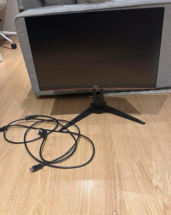 24″ Curved Gaming Monitor – 144 Hz – Zo goed als nieuw, Computers en Software, Monitoren, Zo goed als nieuw, 101 t/m 150 Hz, DisplayPort